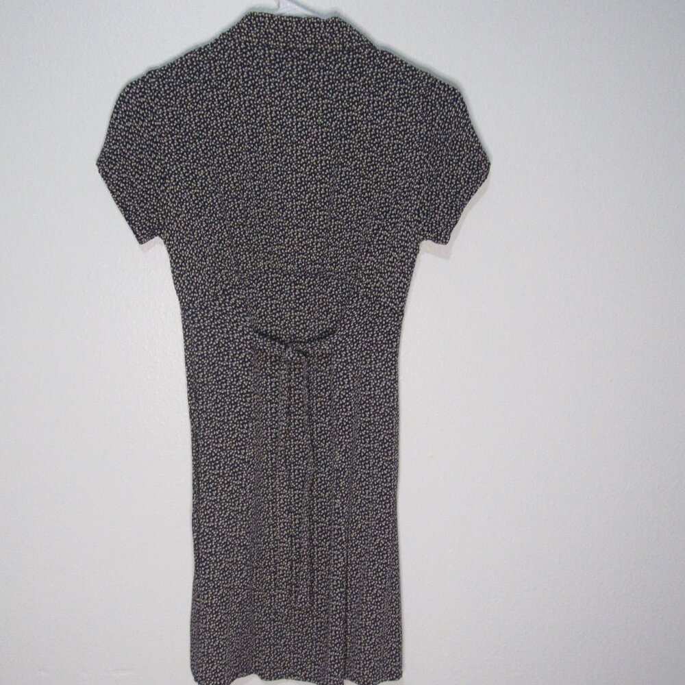 90s Floral Button Down Karen Kane Mini Dress Size 6 - Picture 2 of 7